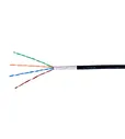 U/UTP кабель, Кат.5e, 4x2xAWG24/1, уличный, черный