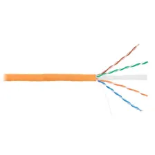 NIKOLAN NIKOLAN F/UTP 4 пары Кат.5е, 24AWG(0,511мм), Внутренний, LSZHнг(А)-HFLTx, Оранжевый (305м)
