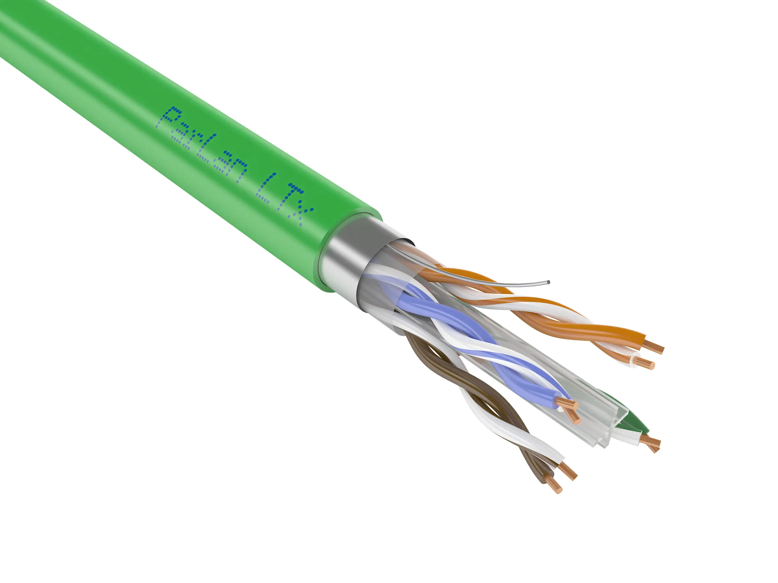 ParLan F/UTP Cat6 PVCLS нг(А)-LSLTx 4х2х0,57-0