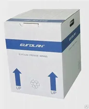 Кабель UTP EuroLAN 4-парный, категории 5e, LSZH, 305м арт.19C-U5-23WT-B305