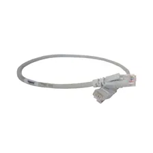 051817; Шнур коммутационный RJ 45 - категория 5е - U/UTP - PVC - неэкранированный - 0.5 м - серый