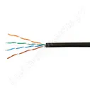 SkyNet Кабель Light UTP outdoor 4x2x0, 46, медный, FLUKE TEST, кат.5e, однож., 305 м, box, черный CSL-UTP-4-CU-OUT