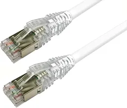 NPC6AUZDB-WT002M, CommScope RJ45(m) - RJ45(m) Cat.6A U/UTP LSZH 2м, Коммутационный шнур Кат. 6a UTP, LSZH, Цвет: белый, 2.0м