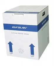 Кабель UTP EuroLAN 4-парный, кат. 5e, LSZH, 305м арт.19C-U5-23WT-B305-22