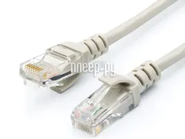 Сетевой кабель ATcom RJ45 cat.5e UTP 7.5m Grey АТ9165