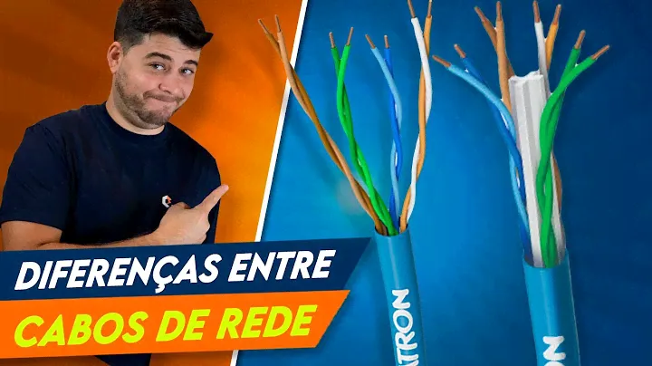 Qual é a diferença CABO de REDE CAT 5e e CAT 6 🔌