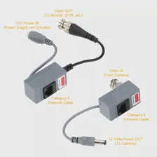 Трансивер Balun для камеры видеонаблюдения, BNC UTP RJ45, кабель CAT55E6 (art.: 7a49568ea)