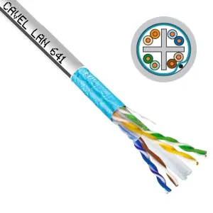 Кабель витая пара Cavel LAN 542 RS 5e SF/UTP 4x2x AWG24/1 PVC [бухта 300м]-4
