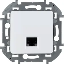 Розетка информационная RJ45 категория 5e Legrand Inspiria (Белый) UTP