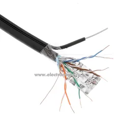 П1974. Кабель сетевой 01-0144 F/UTP 4х2х24AWG CAT5e PE OUTDOOR SOLID (Rexant)