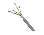 Кабель TWT UTP, 4 пары, Кат.6, PVC, серый, 305 метров