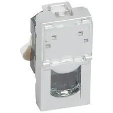 MOSAIC RJ45 UTP кат5е 1мод ал, арт. 079451 LG Legrand