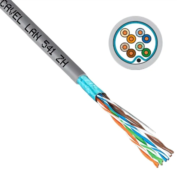 Кабель витая пара Cavel LAN 542 RS 5e SF/UTP 4x2x AWG24/1 PVC [бухта 300м]-2