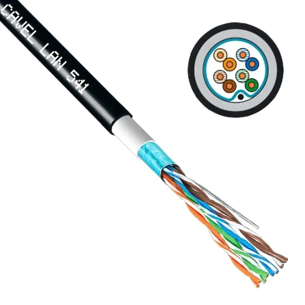 Кабель витая пара Cavel LAN 542 RS 5e SF/UTP 4x2x AWG24/1 PVC [бухта 300м]-1